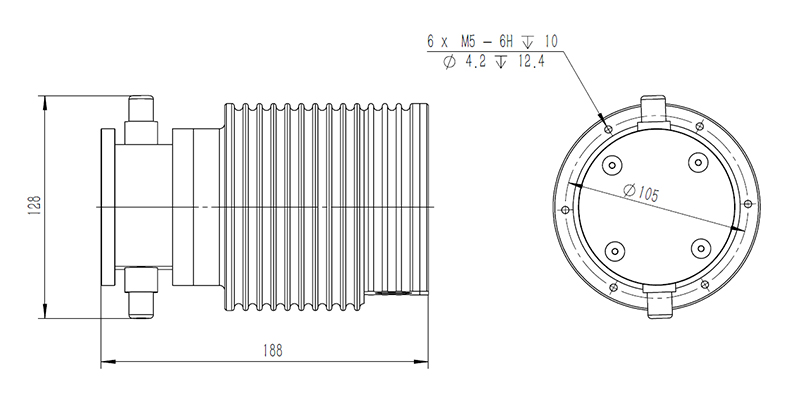 CYR-E-NAOH電子級(jí)氫氧化鈉在線濃度計(jì)尺寸圖 CYR-E-NAOH電子級(jí)氫氧化鈉在線濃度計(jì)尺寸圖